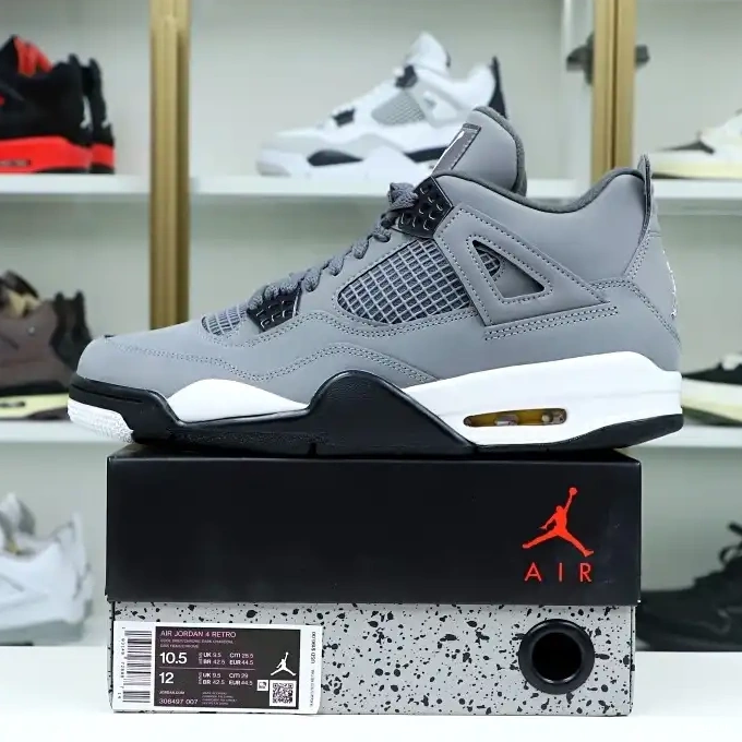 Kimikick AIR 'COOL RETRO 4 2019 JORDAN GREY' 0525